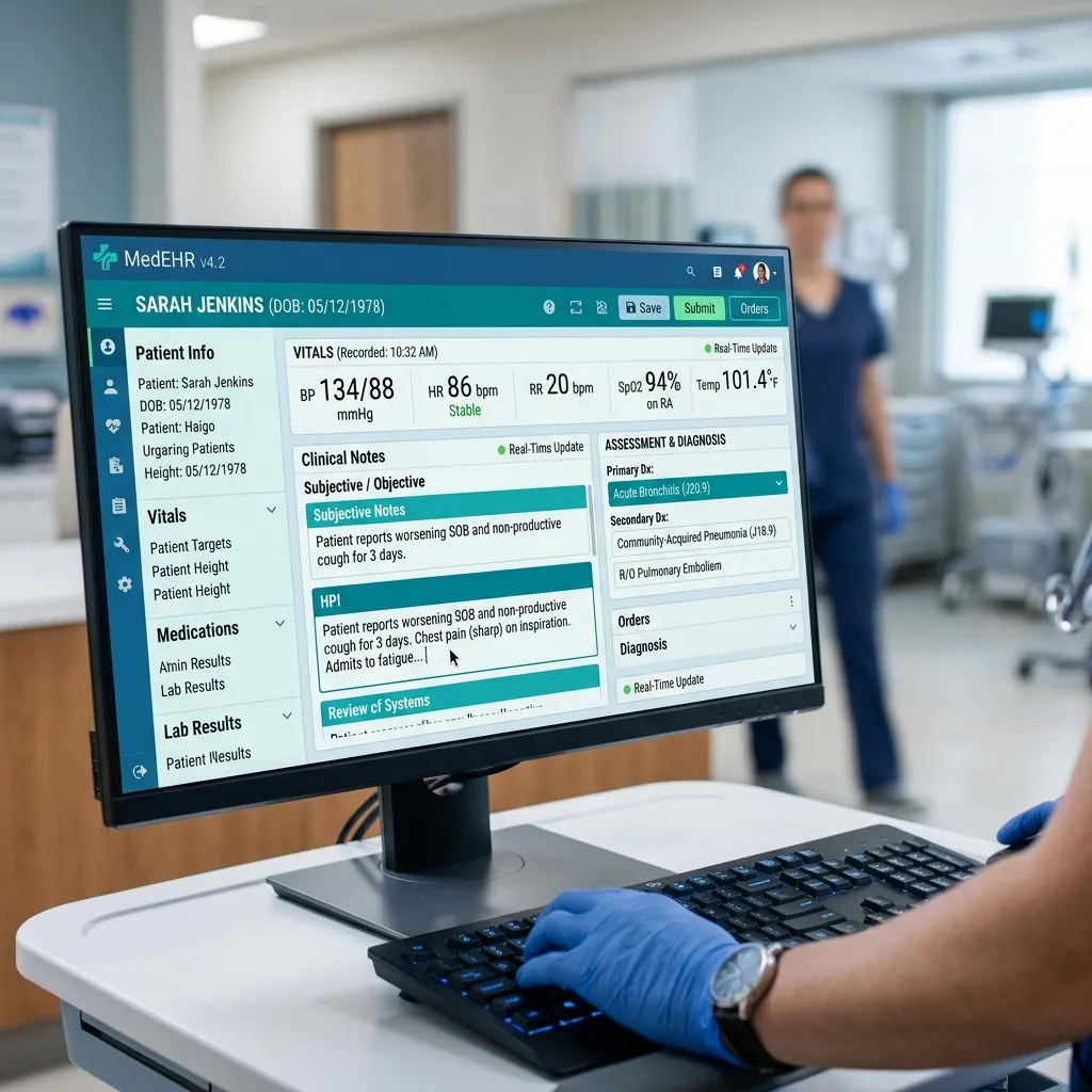 Anot documentation output integrated into the electronic health record